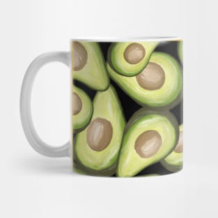 Pattern Avocado Illustration Mug